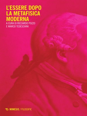 cover image of L'essere dopo la metafisica moderna